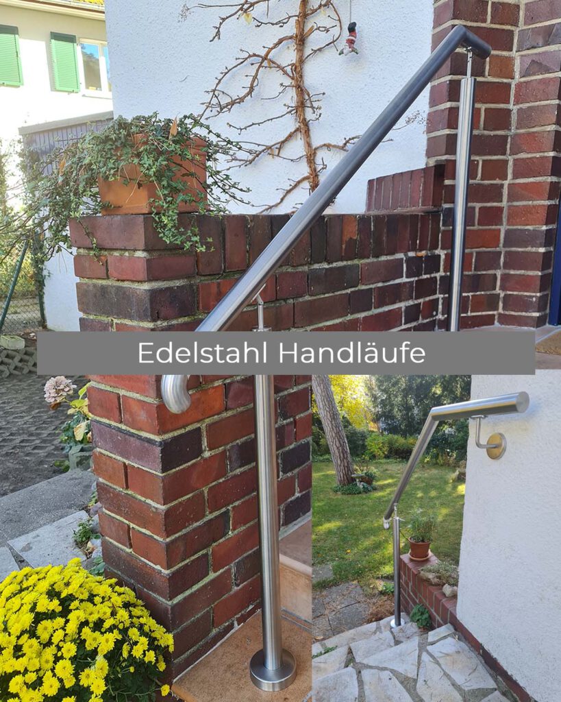 Edelstahl Handläufe Geländer Berlin