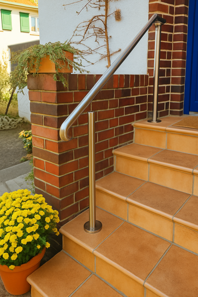 Außentreppe Edelstahl Handlauf Berlin