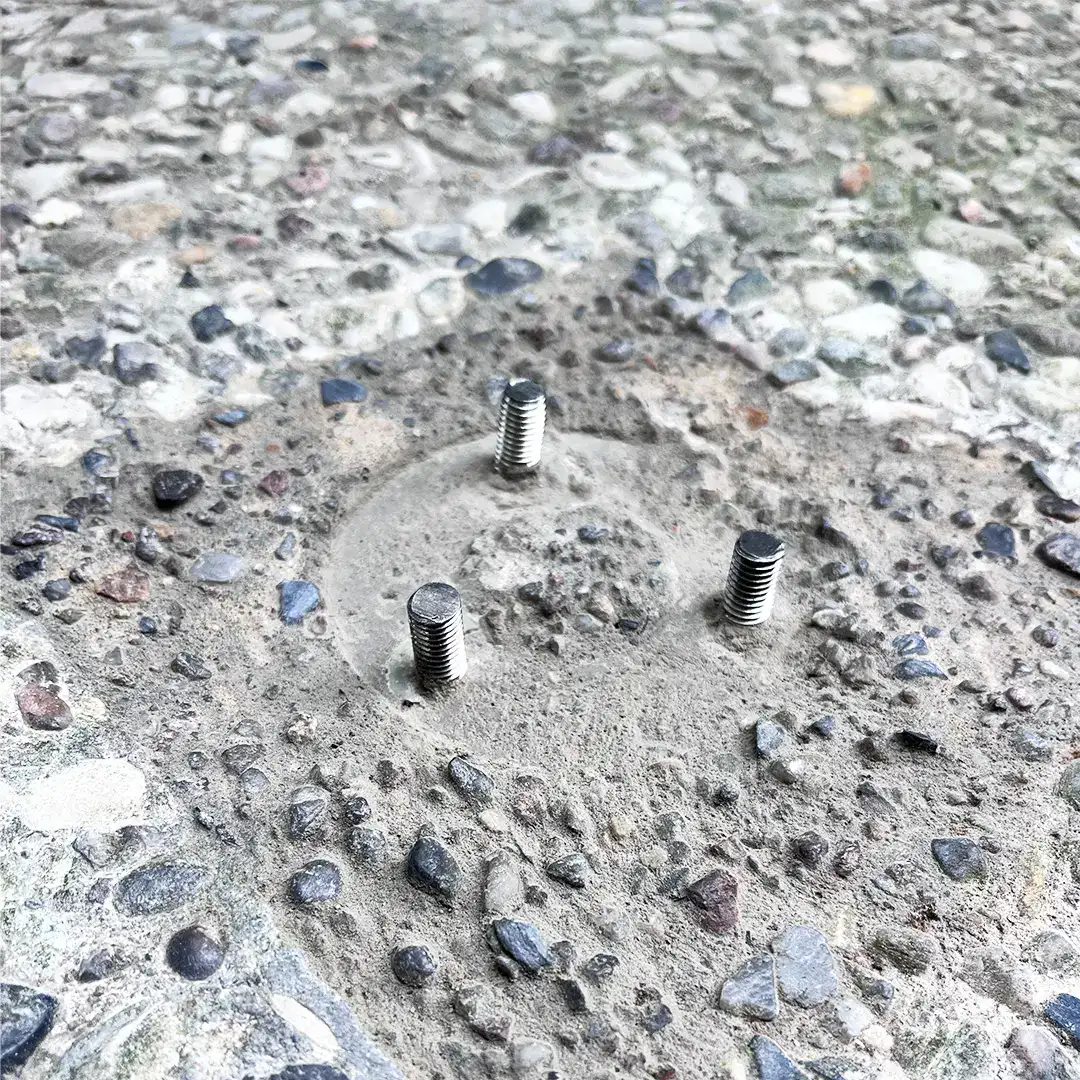 Edelstahl Anker Fundament